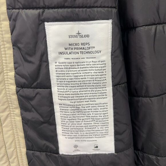 Stone Island Stone Island parka Primaloft Hooded Wool Blend coat Jacket - Picture 6 of 9